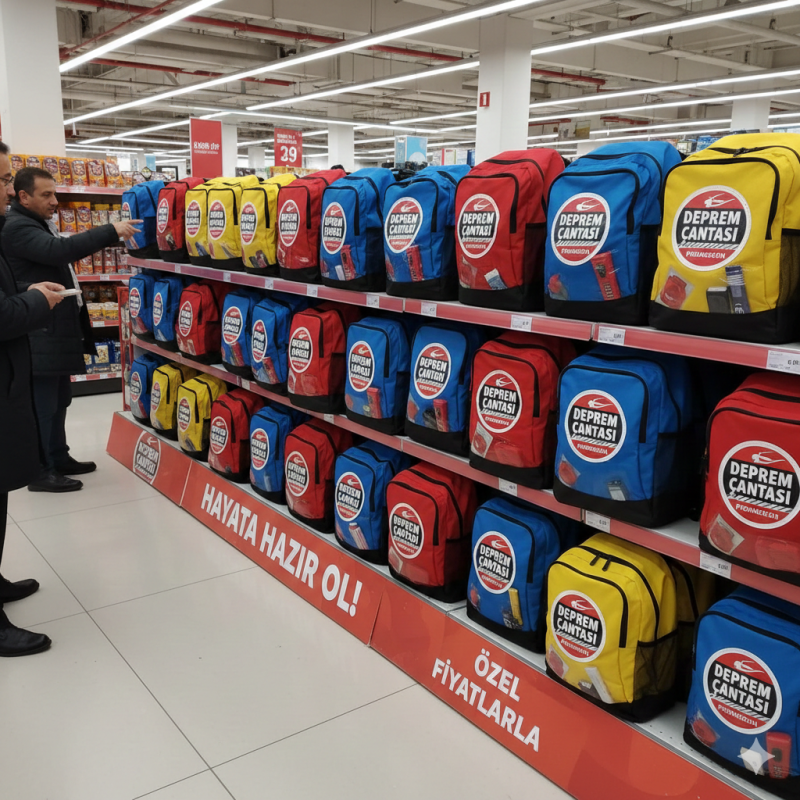 Promosyon Deprem Çantası