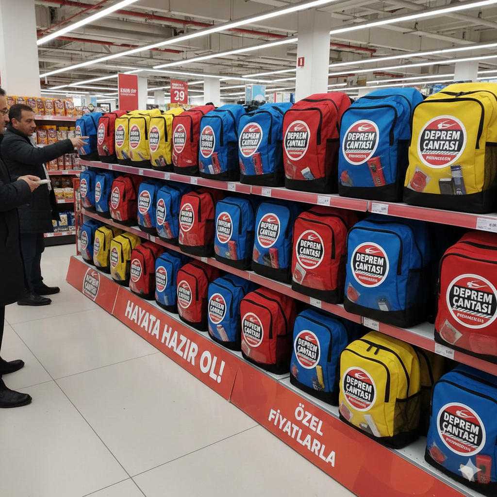 Promosyon Deprem Çantası