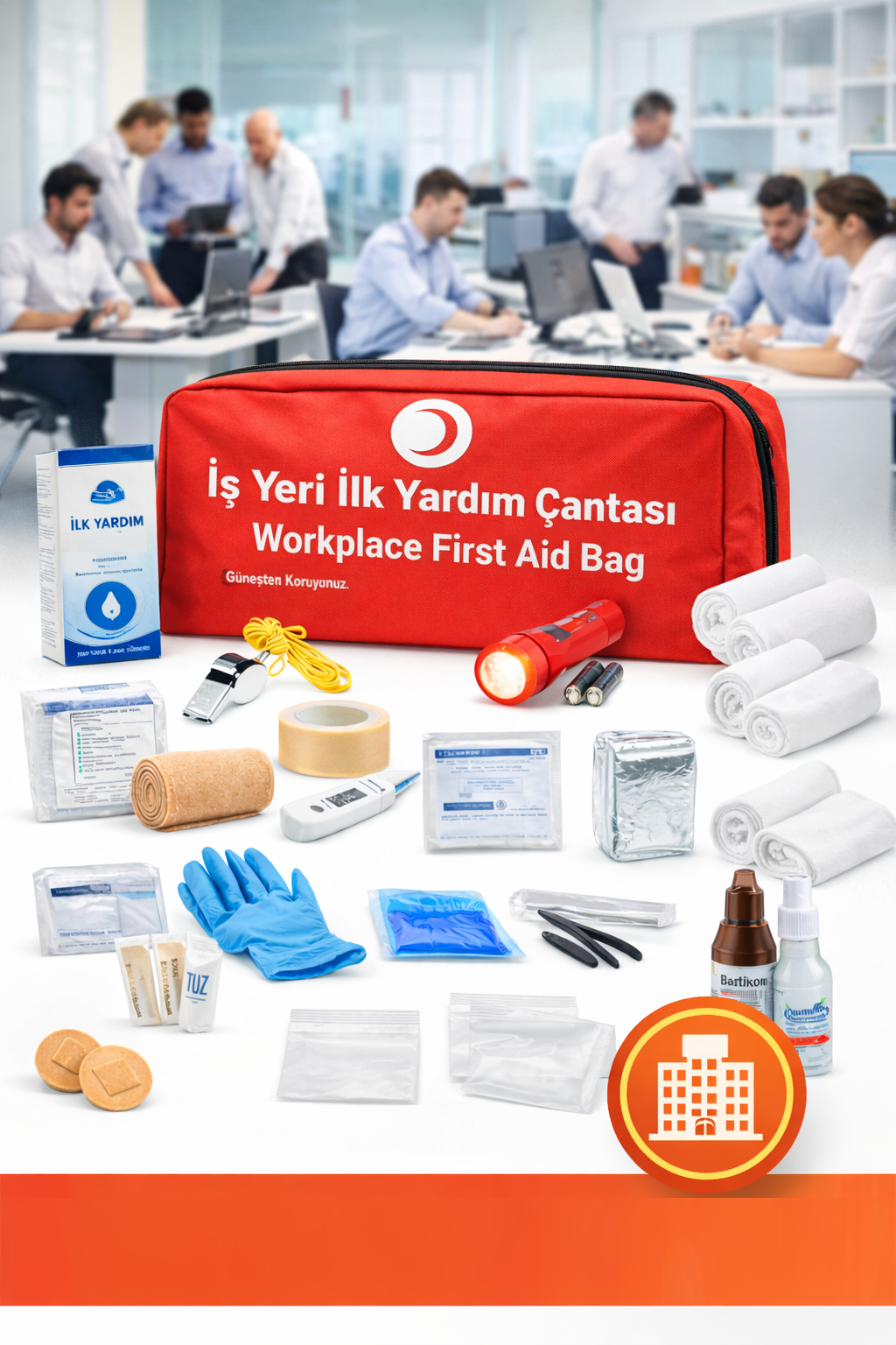 İş Yeri ilk Yardım Çantası İş Yeri ilk Yardım Çantası