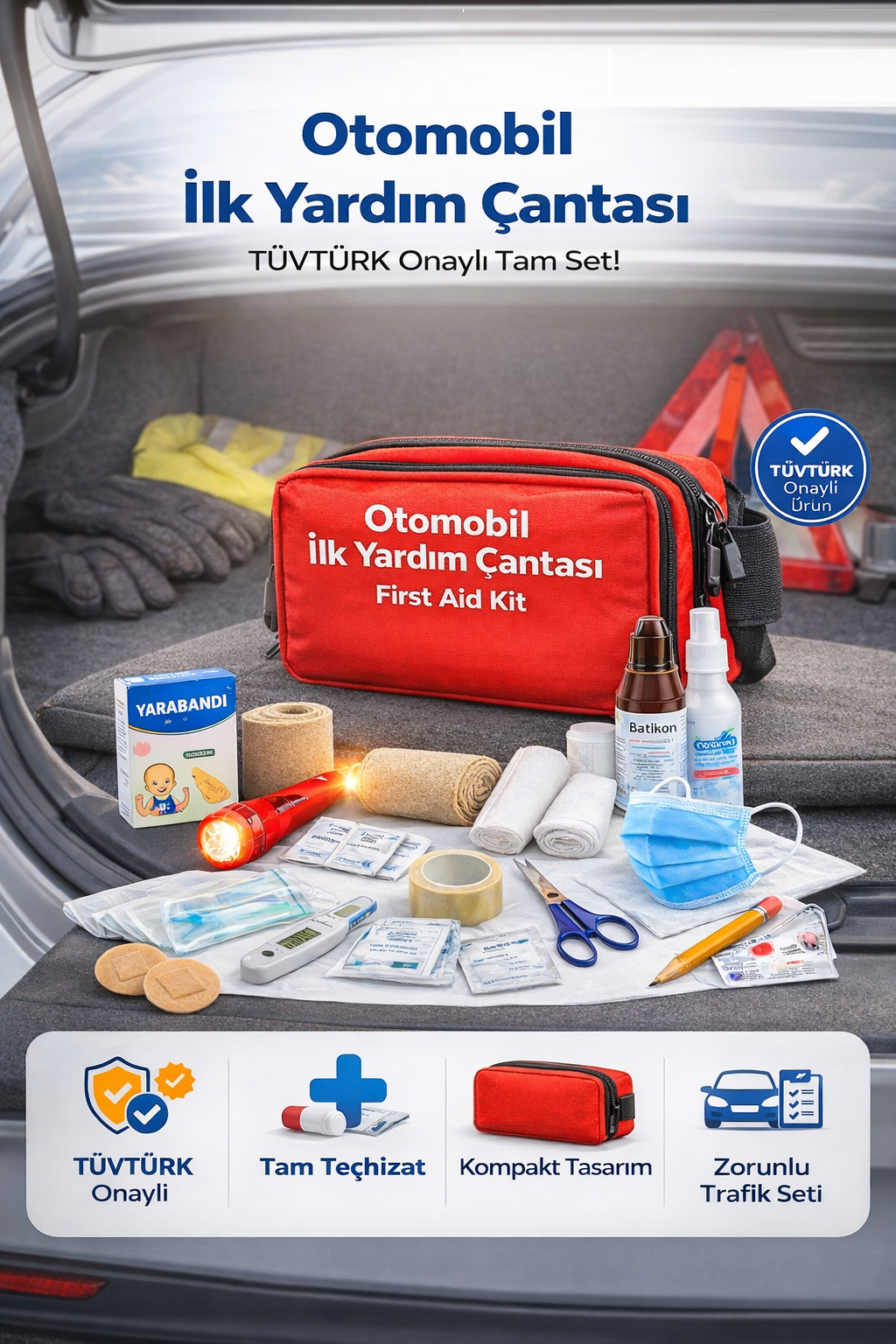 Trafik ilk Yardım Seti Trafik ilk Yardım Seti