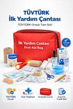 Minibüs Dolmuş ilk Yardım Çantası TüvTürk Muayene Uyumlu - Görsel 4