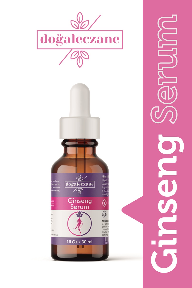 Ginseng-Serum-1 Ginseng Yaşlanma Karşıtı Serum Hızlı Etki 30 ml Ginseg Collagen Vitamin C - Görsel 1