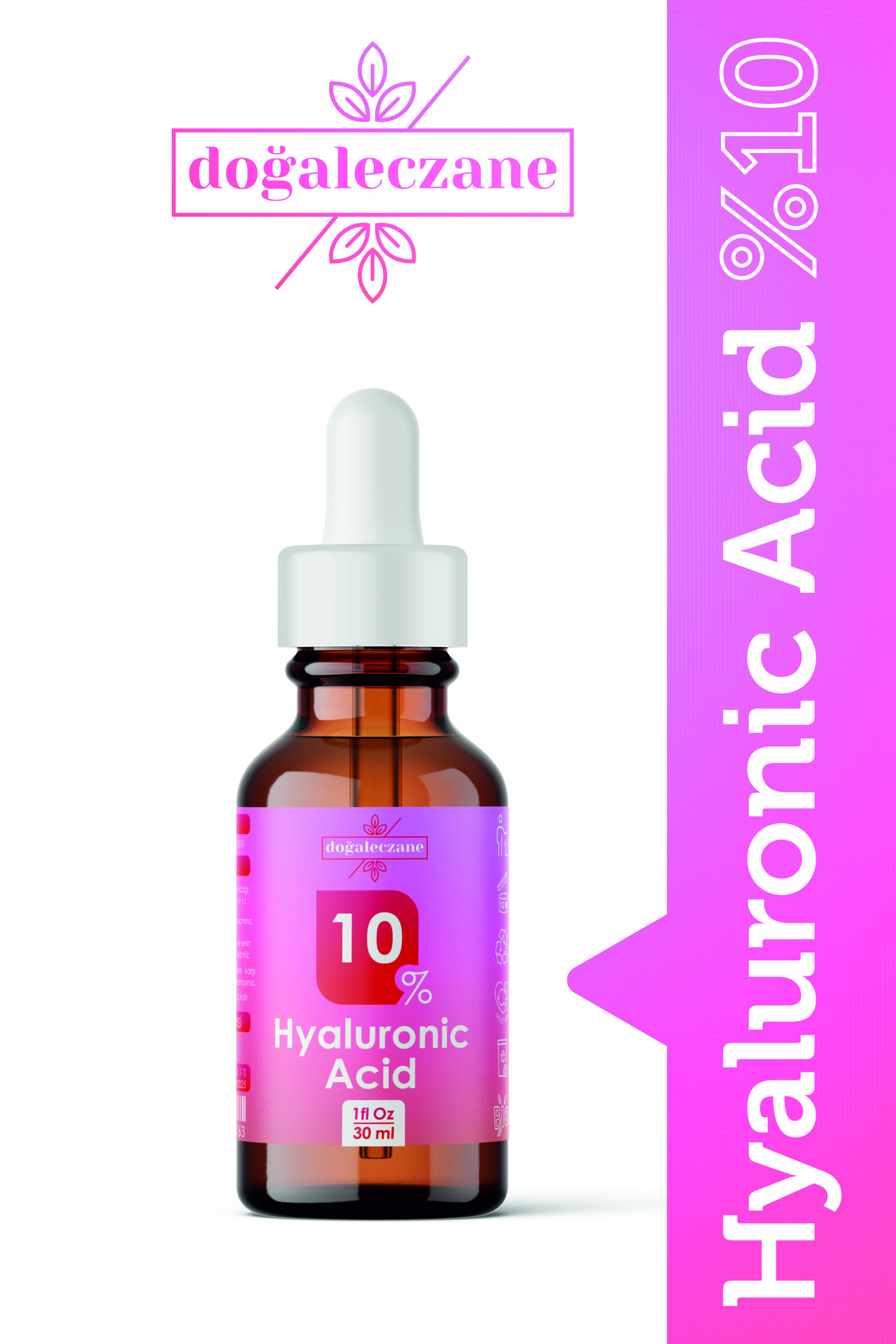 Hyaluronic10-1 Hyaluronik Asit %10 Serum Kırışıklık Karşıtı Yoğun nemlendirici 90 ml - Görsel 1