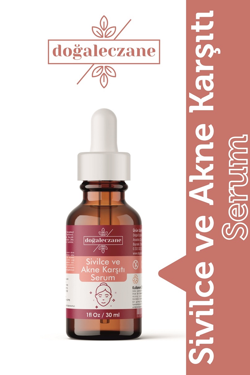 Sivilce Tedavisi Peeling Serum Yoğun Sivilceler için Sivilce Akne Karşıtı Serum 30 ml - Görsel 1