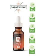 Kaş Silme Kaş Kontürü Silme Laktik Asit %15 Peeling  30 ml - Görsel 3