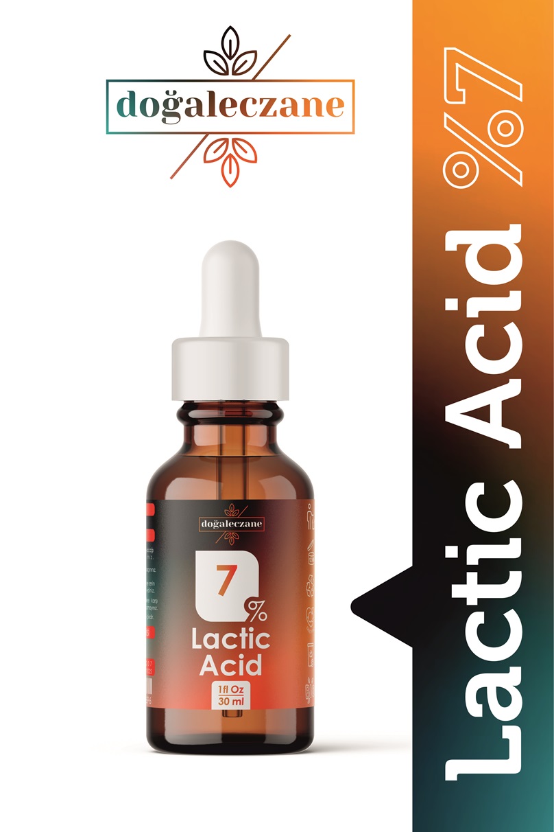 laktik7-1 Güneş Lekesi Giderme Laktik Asit %7 Peeling 30 ml - Görsel 1