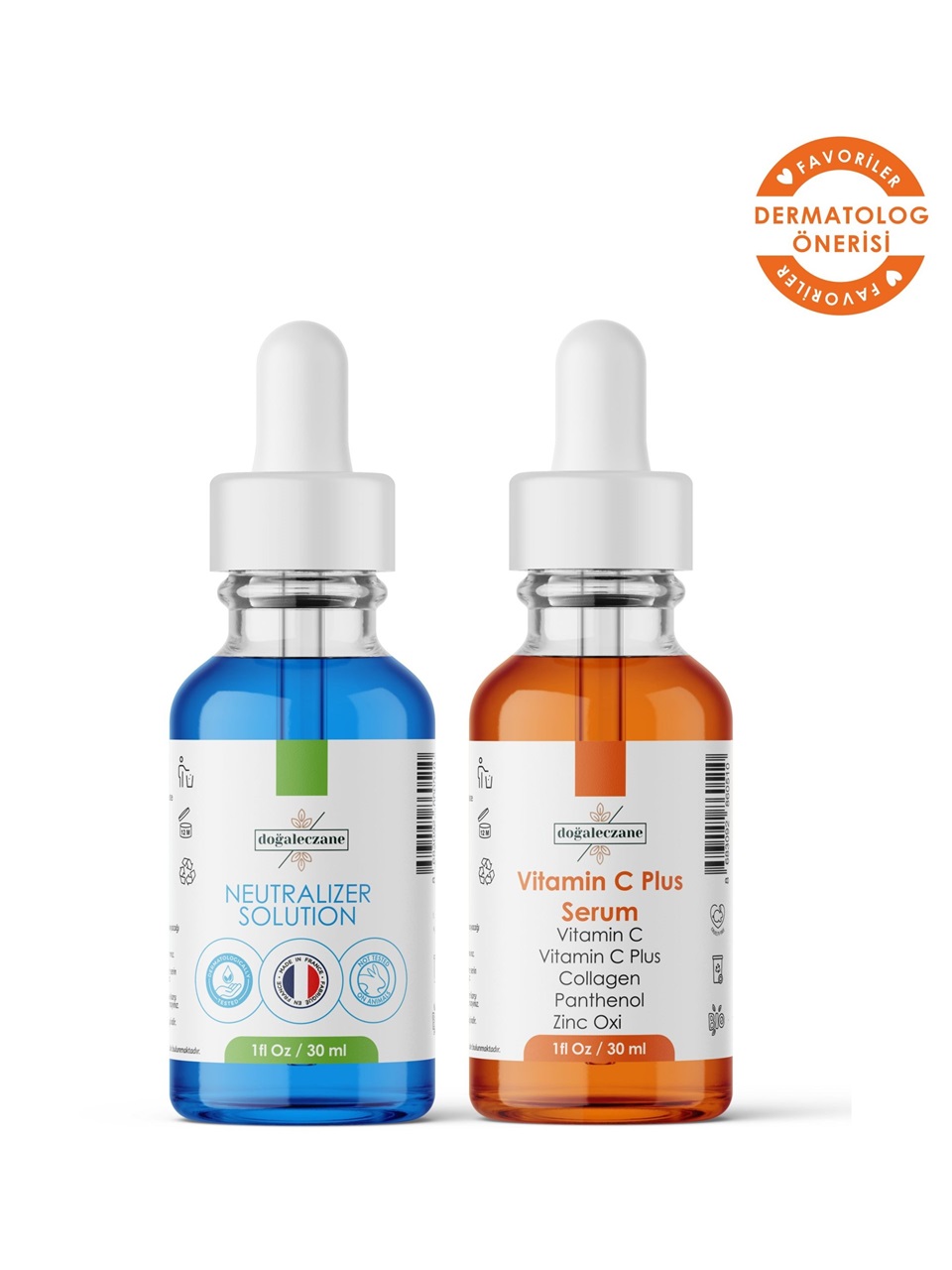 neutralize+vitaminC Vitamin C Plus Serum 30 ml + Neutralize Solüsyon 30 ml ikili Set - Görsel 1