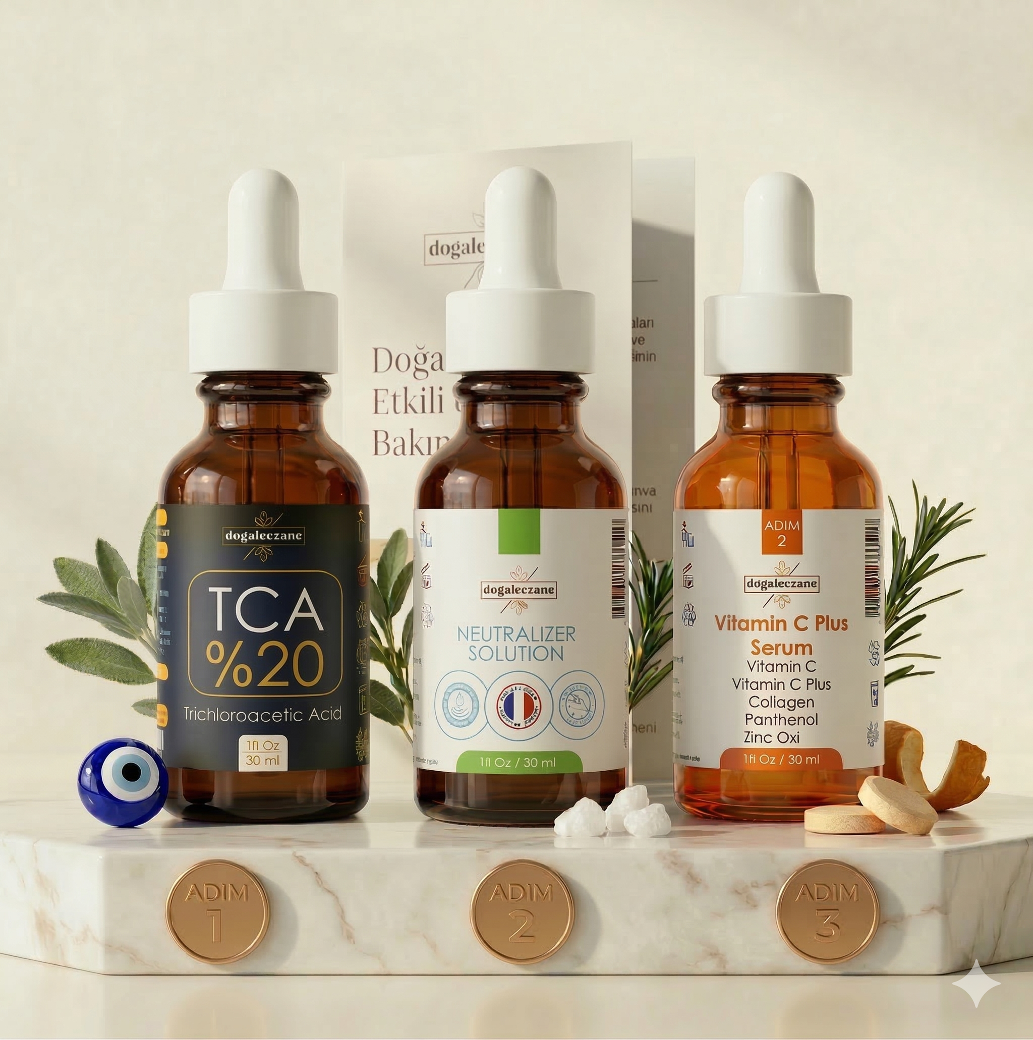 tca-20-s1 Tca Peeling %20 Serum Set - Görsel 1
