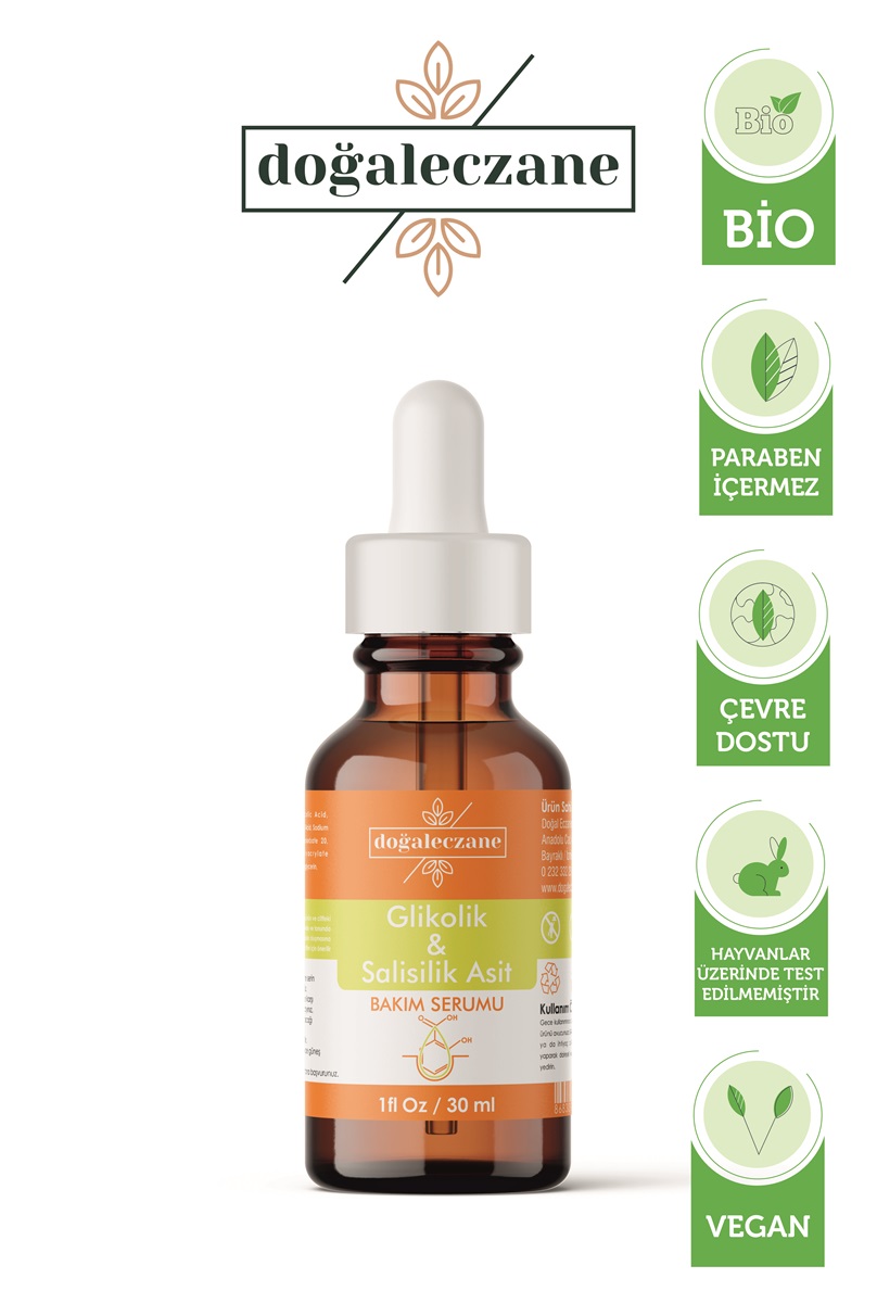 Sivilce Çukurları Sivilce İzleri Glikolik Asit + Salisilik Asit Serum - Görsel 3