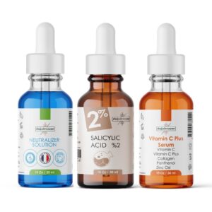 Salisilik Asit %2 Peeling üçlü set 90 ml Akneli Sivilceli Ciltler