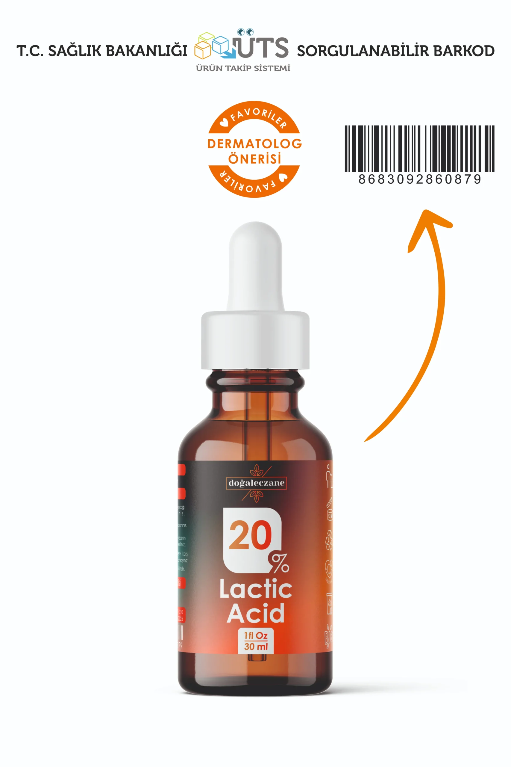 Cilt Morlukları Giderme Laktik Asit %25 Peeling 30 ml - Görsel 2