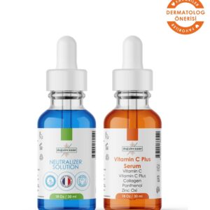Vitamin C Plus Serum 30 ml + Neutralize Solüsyon 30 ml ikili Set