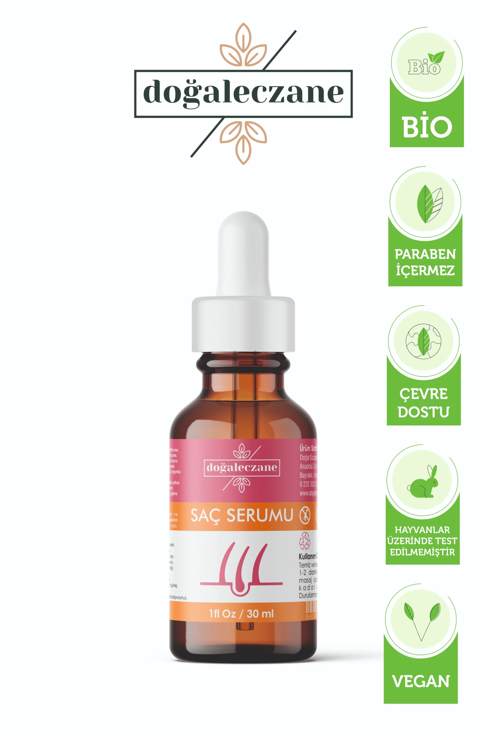Hızlı Saç Uzatma Saç Bakım Serumu 30 ml - Görsel 3