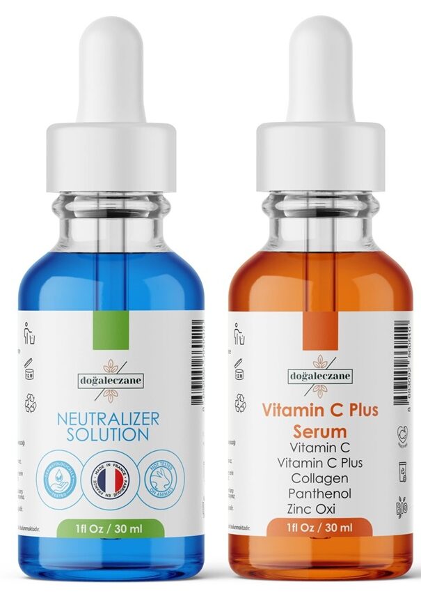 Vitamin C Plus Serum Neutralize Solüsyon ikili Set